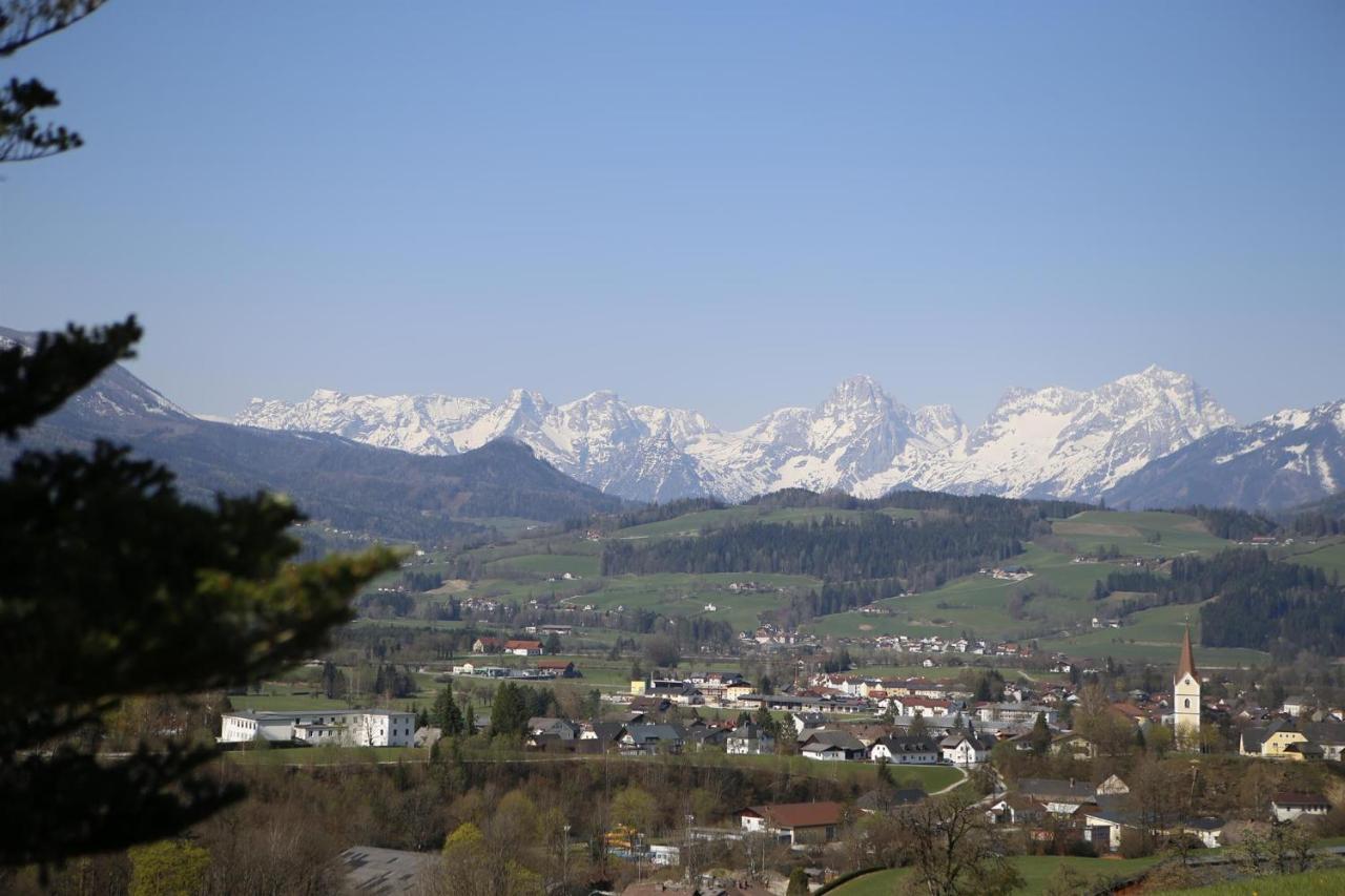 Ferienwohnung Pyhrgasblick Rosenau am Hengstpass Bagian luar foto
