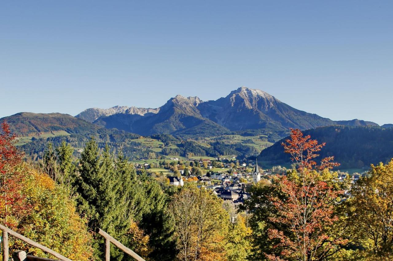 Ferienwohnung Pyhrgasblick Rosenau am Hengstpass Bagian luar foto